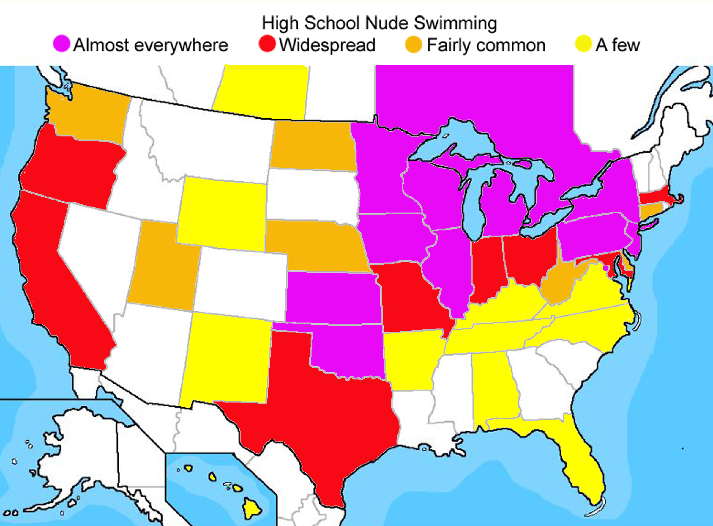 nude school swimming map
